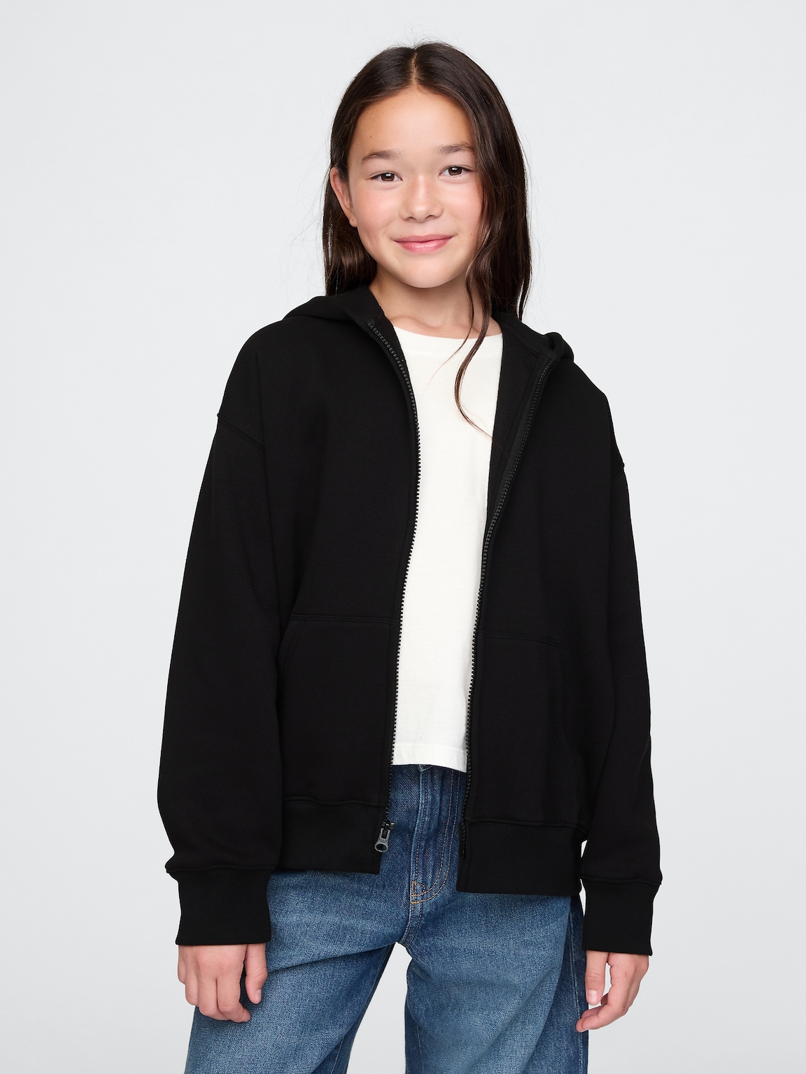 Kids VintageSoft Zip Hoodie