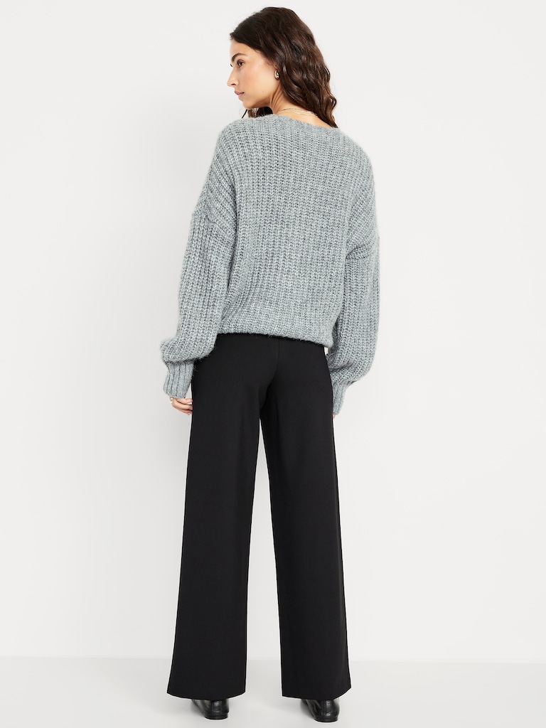Extra High-Waisted Stevie Wide-Leg Pants