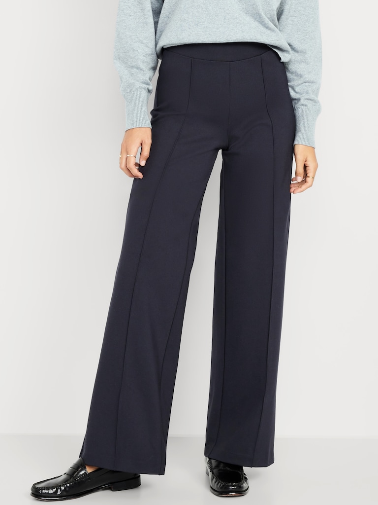 Extra High-Waisted Stevie Wide-Leg Pants
