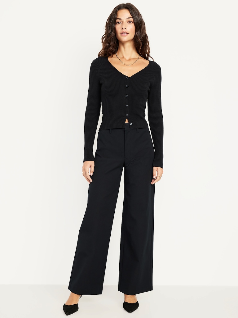 High-Waisted Pixie Super Wide-Leg Pants