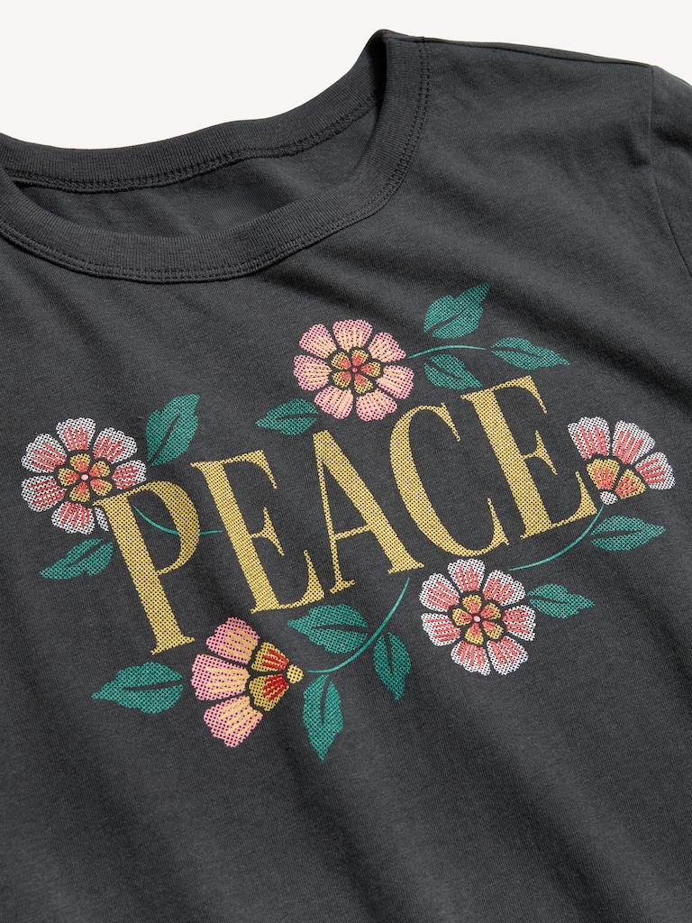 EveryWear Crew-Neck Graphic T-Shirt