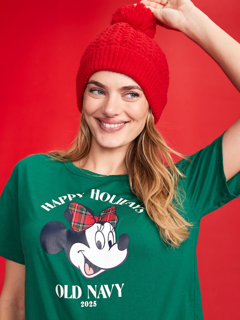 Old Navy x Disney Logo-Graphic T-Shirt for Women