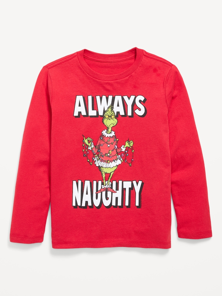 Dr. Seuss™ Grinch Gender-Neutral Graphic T-Shirt for Kids