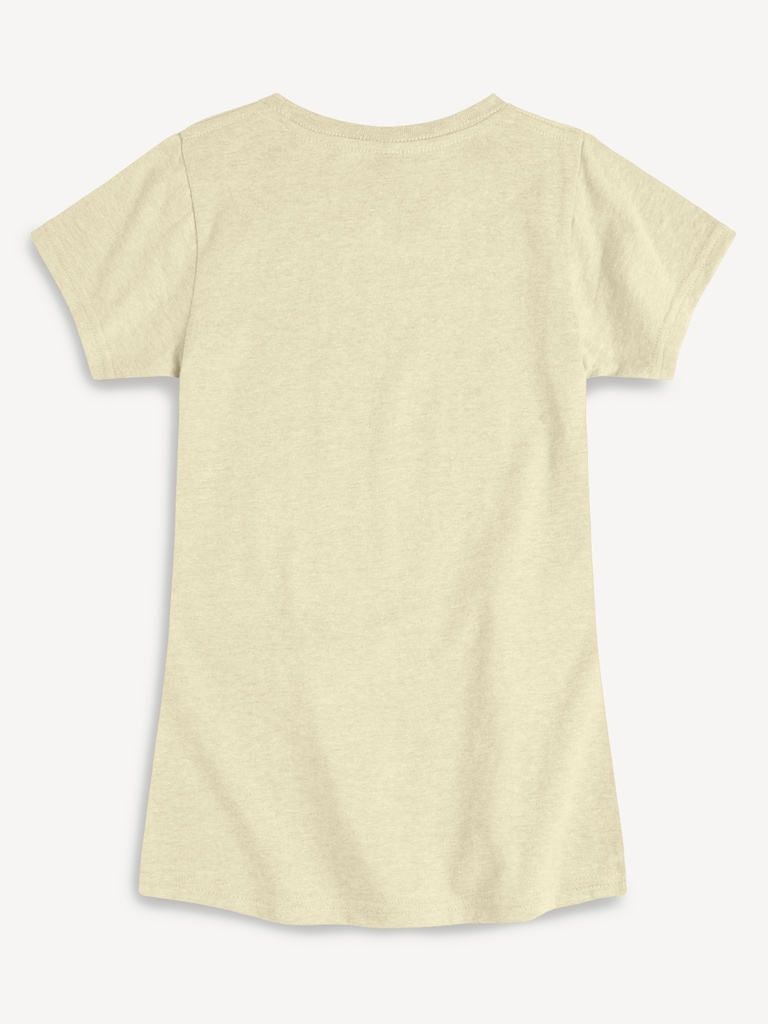 Pokemon Pikachu Dessert Fitted Short Sleeve T-Shirt For Girls