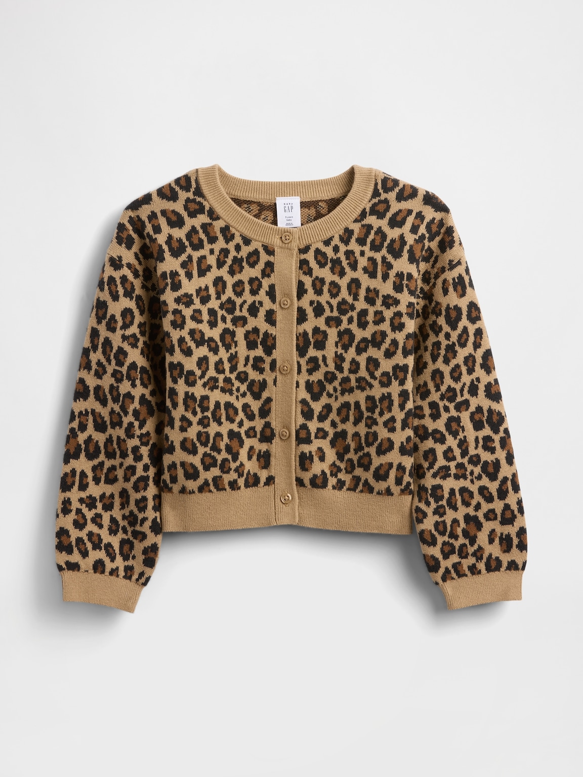 Baby & Toddler Leopard Cardigan Sweater