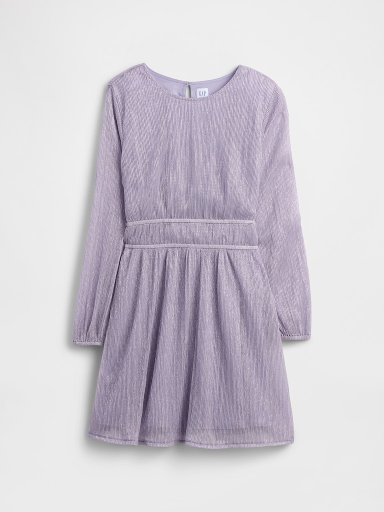 Kids Metallic Shine Dress