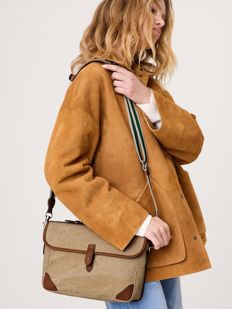 Canvas & Leather Camera Bag