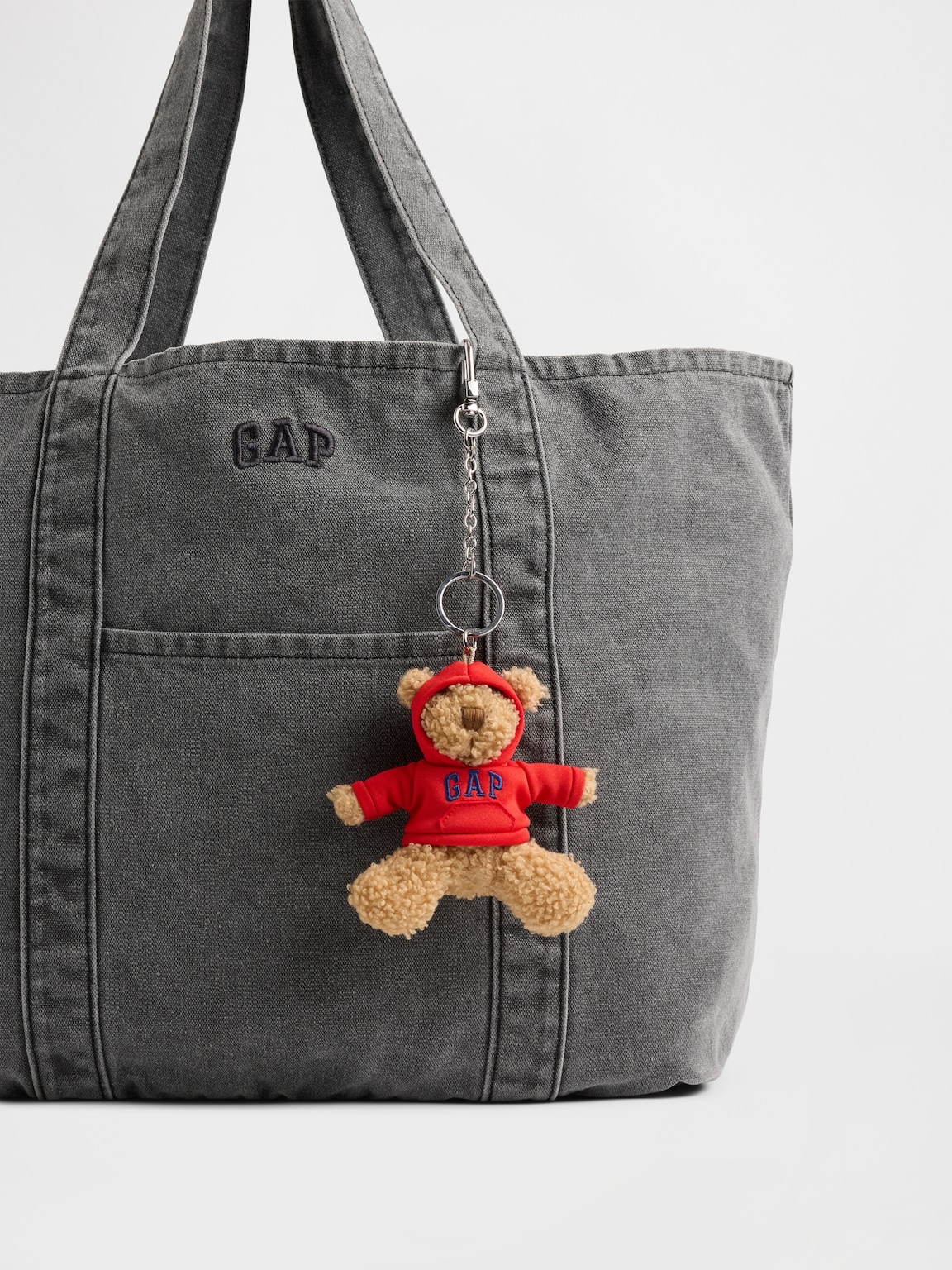 Brannan Bear Hoodie Keychain Charm