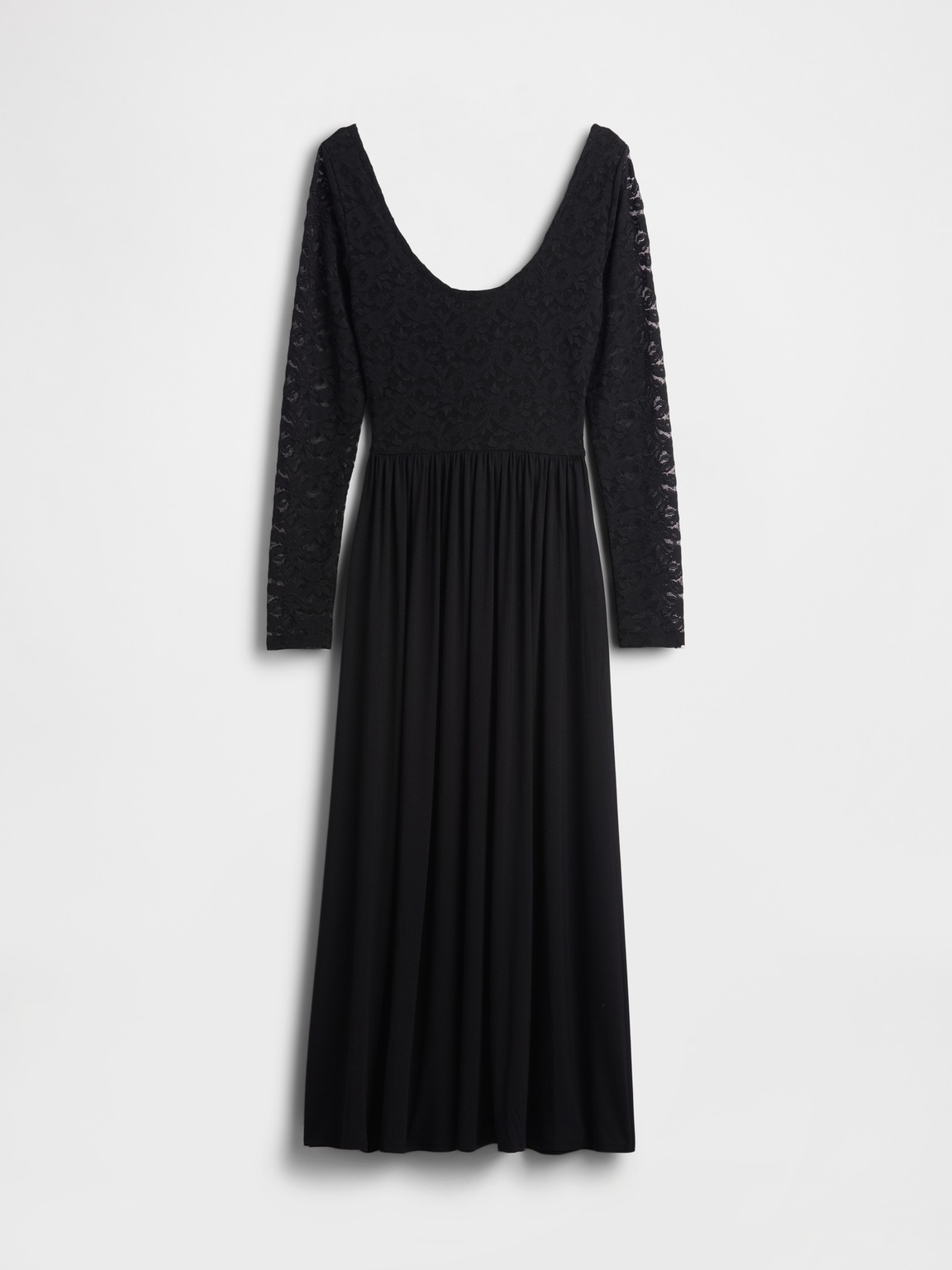 Mixed Media Maxi Dress