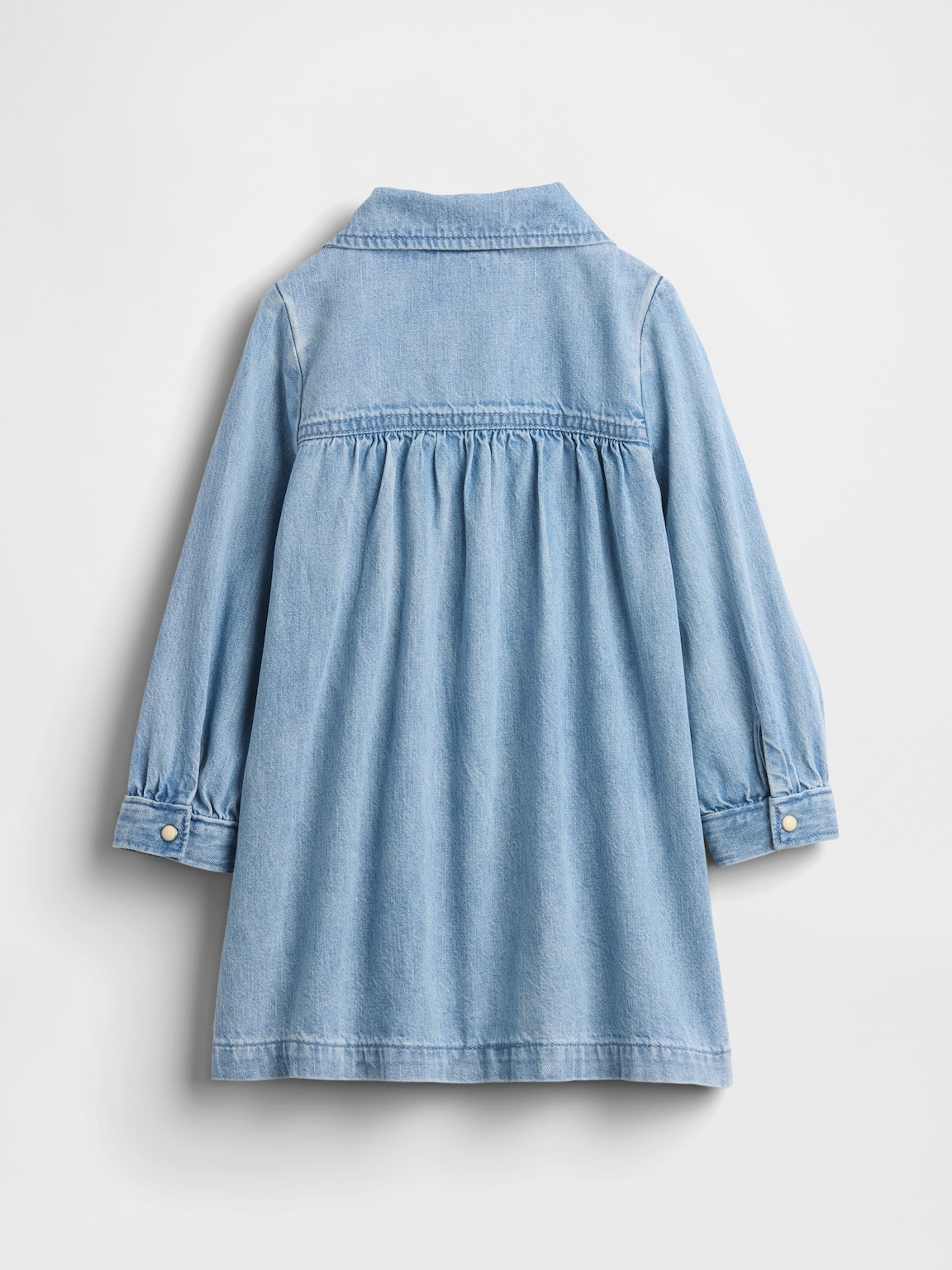 Baby & Toddler Denim Heart Pocket Dress