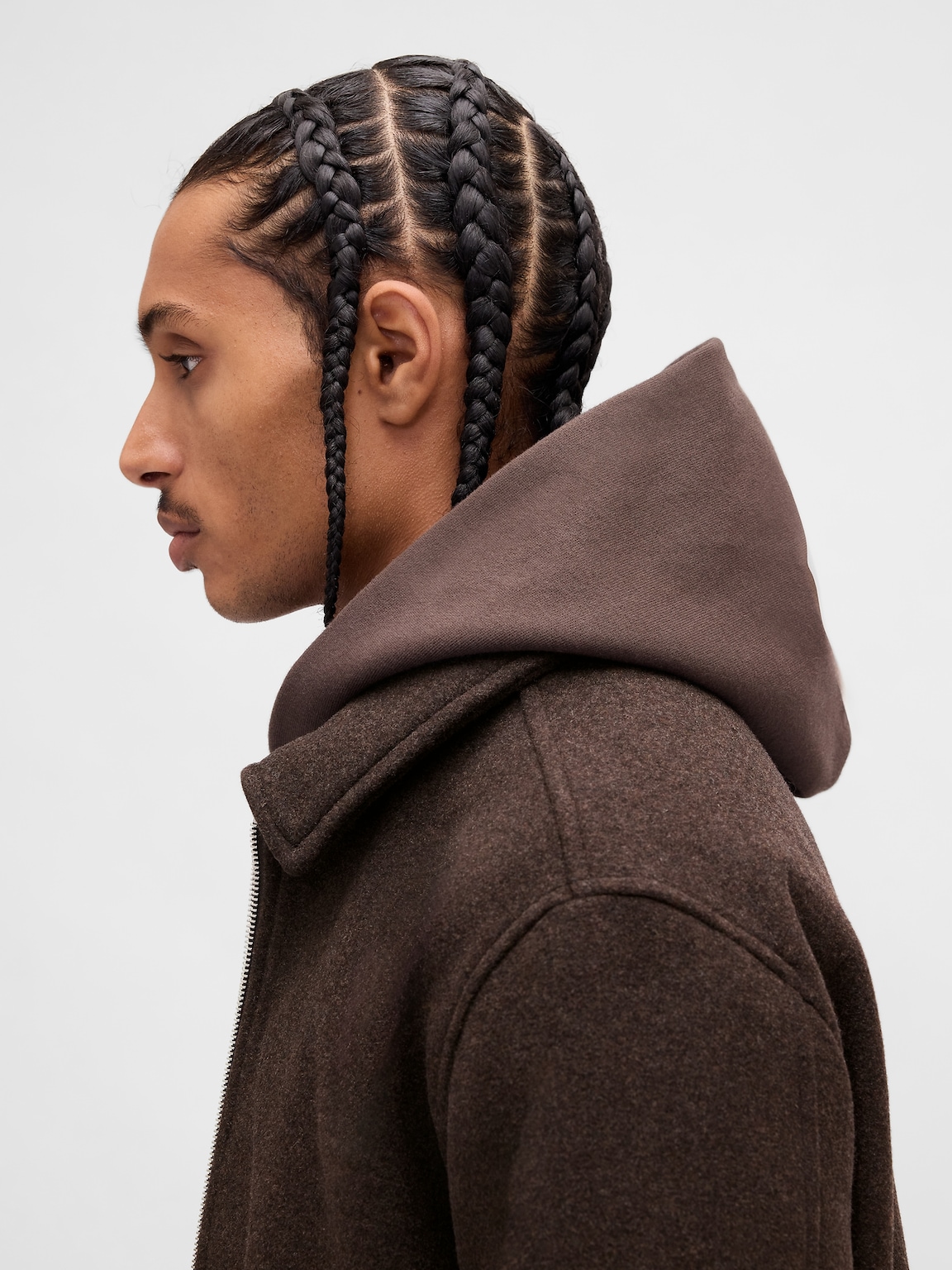 Wool-Blend Bomber Jacket