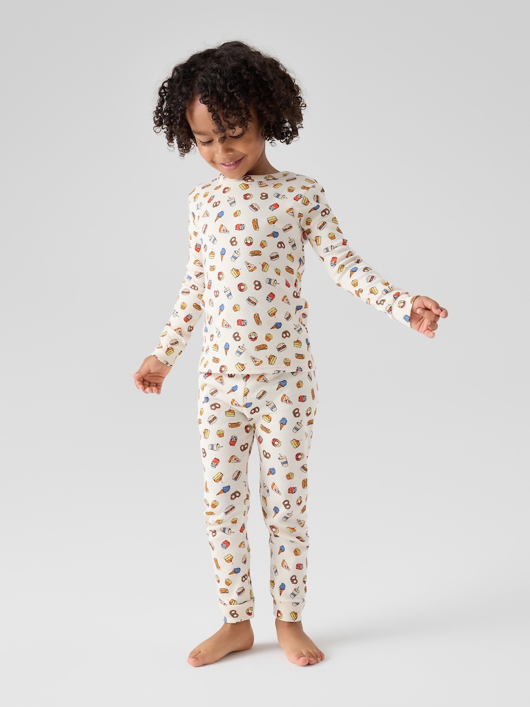 Kids & babyGap 100% Organic Cotton Snacktime PJ Set