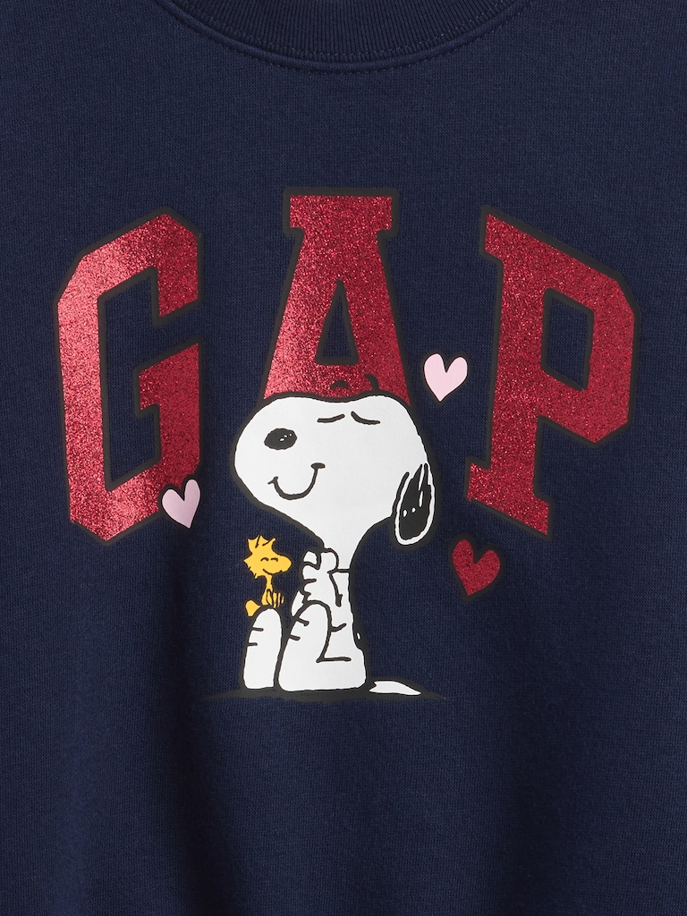 babyGap Peanuts Relaxed Logo Sweatshirt
