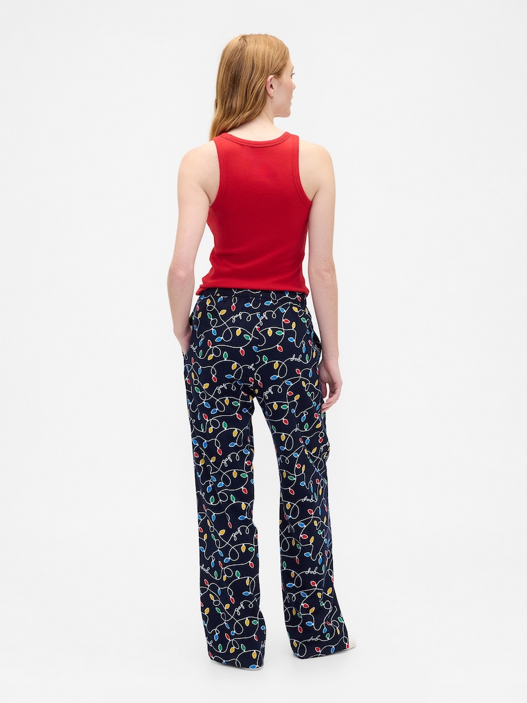 Flannel Pull-On PJ Pants