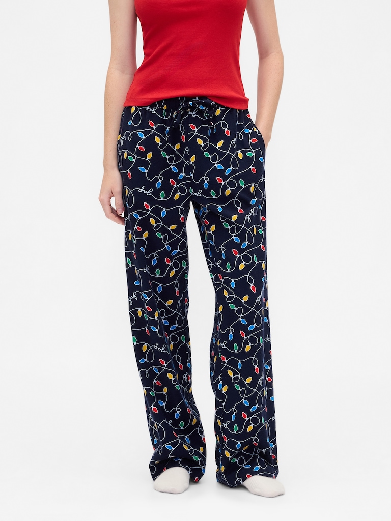 Flannel Pull-On PJ Pants
