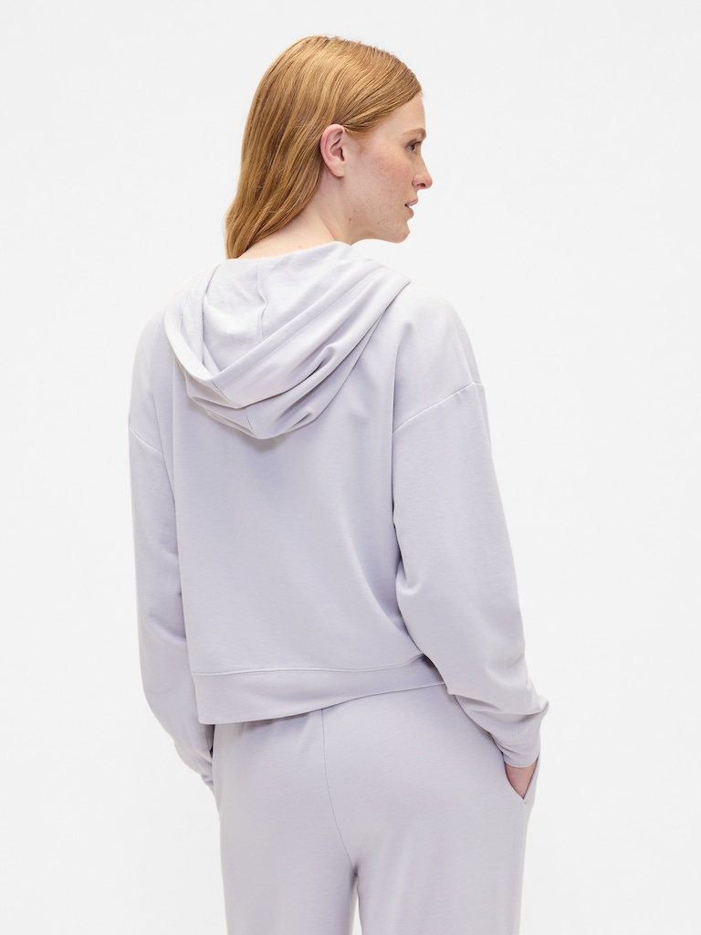 CloudLight Oversized Zip Hoodie