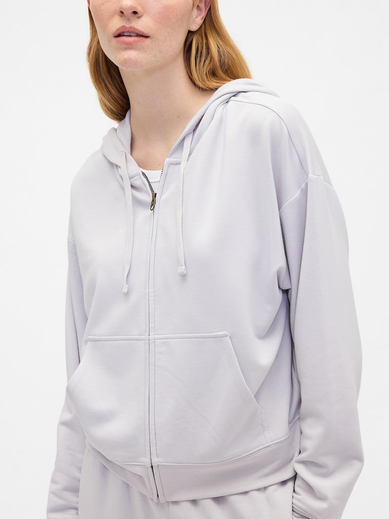 CloudLight Oversized Zip Hoodie