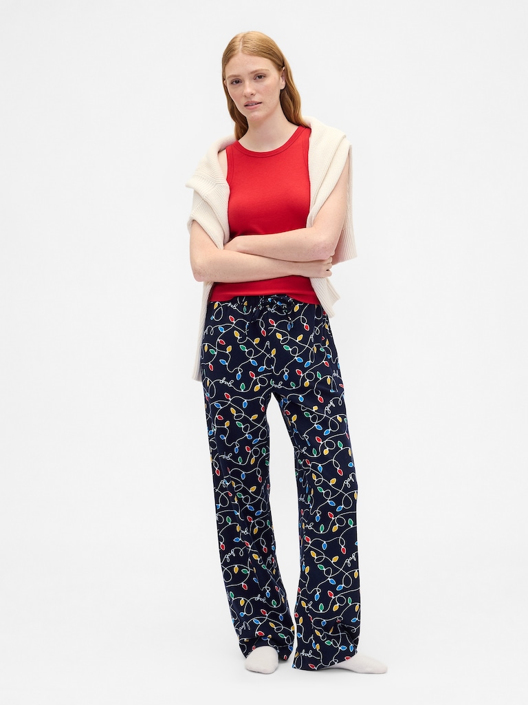 Flannel Pull-On PJ Pants