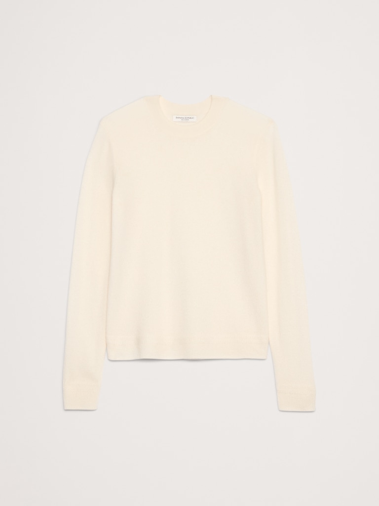Lightweight Cashmere Crew-Neck Sweater