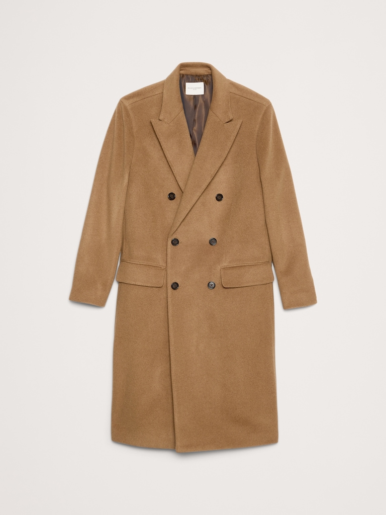 Double-Breasted Top Coat