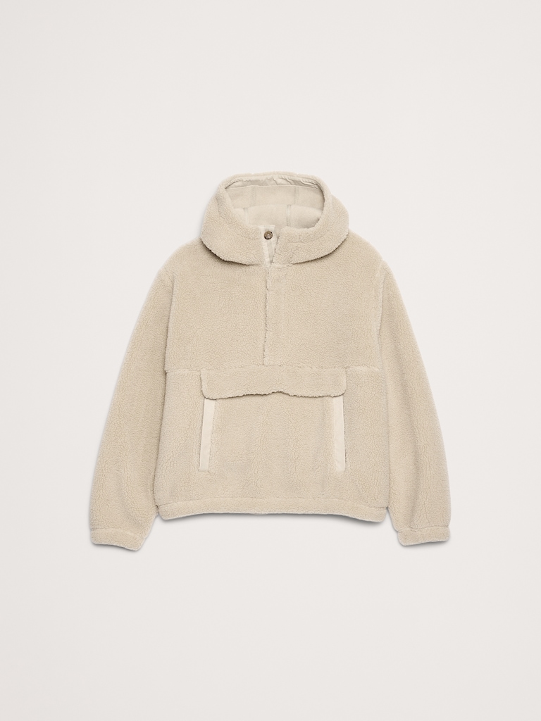 Sherpa Hoodie Sweatshirt