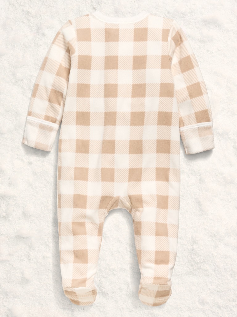 Microfleece 2-Way-Zip Sleep & Play Footed One-Piece for Baby