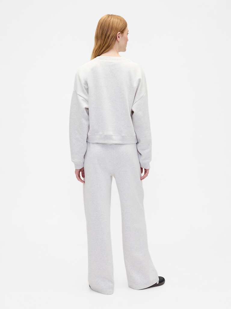 Relaxed Straight-Leg Sweatpants
