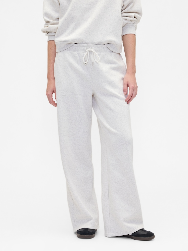 Relaxed Straight-Leg Sweatpants
