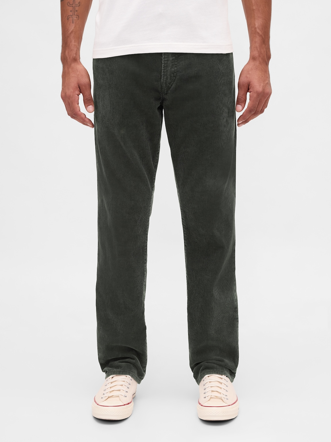 Corduroy Relaxed Straight Pants