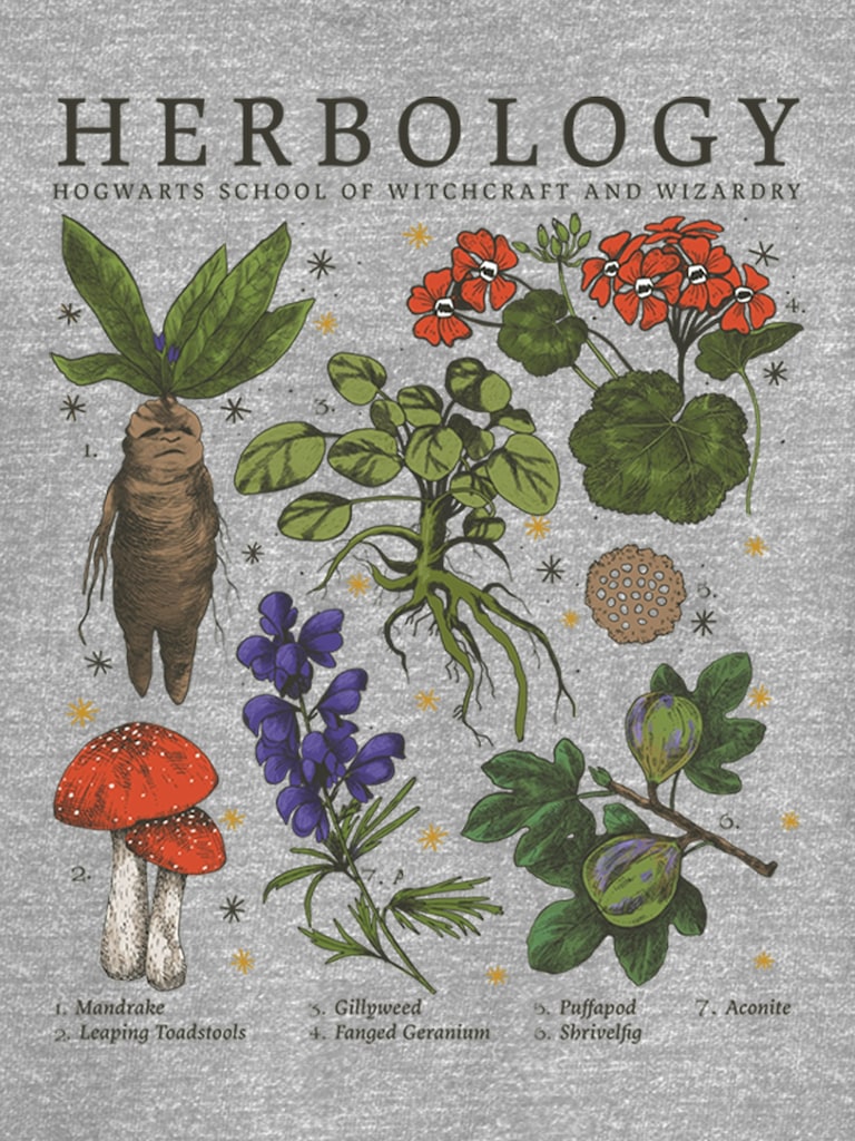 Harry Potter Herbology Graphic T-Shirt