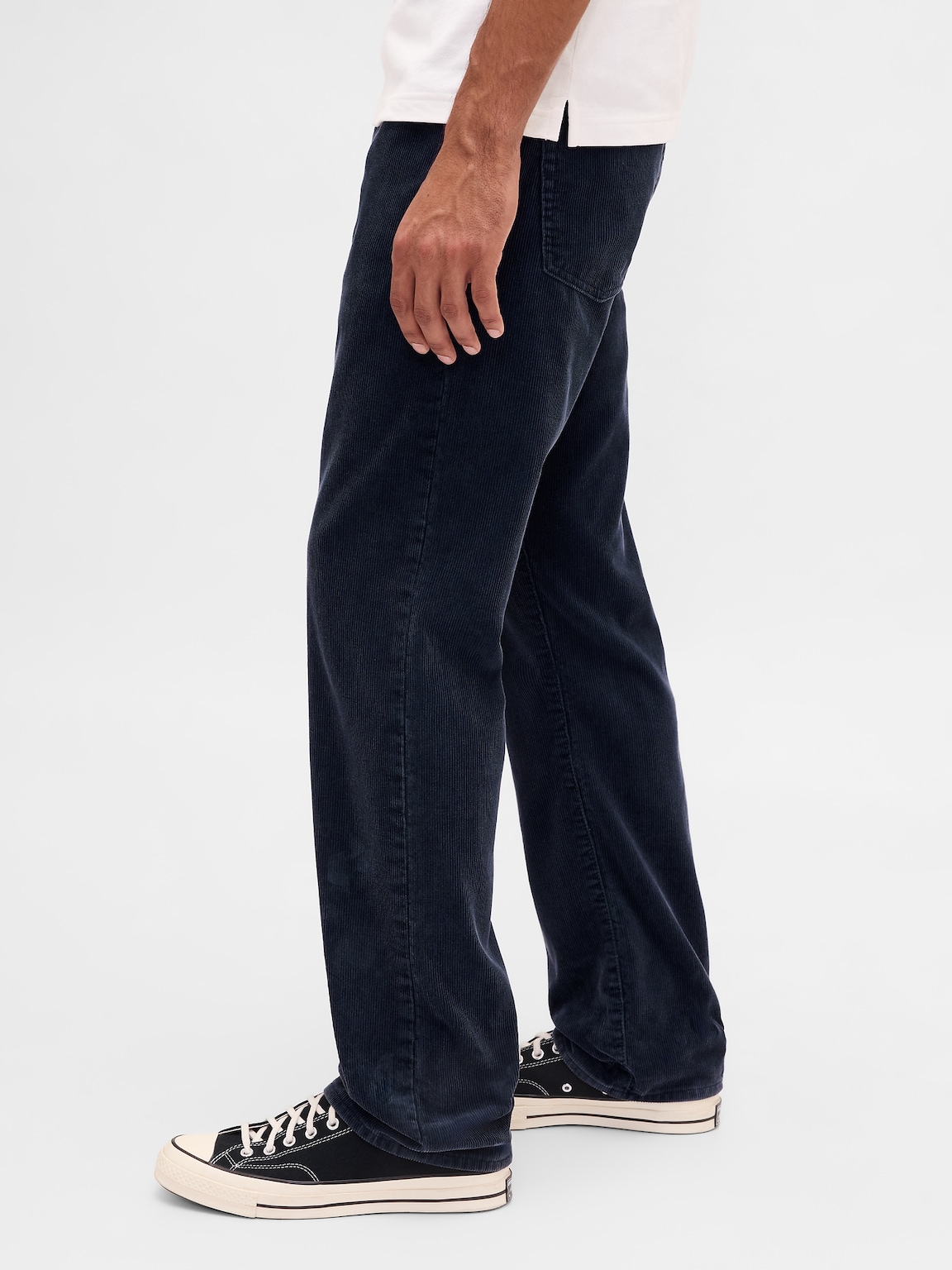 Corduroy Relaxed Straight Pants