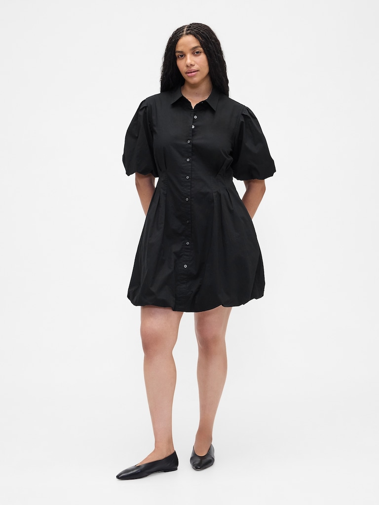 Mini Bubble Shirtdress