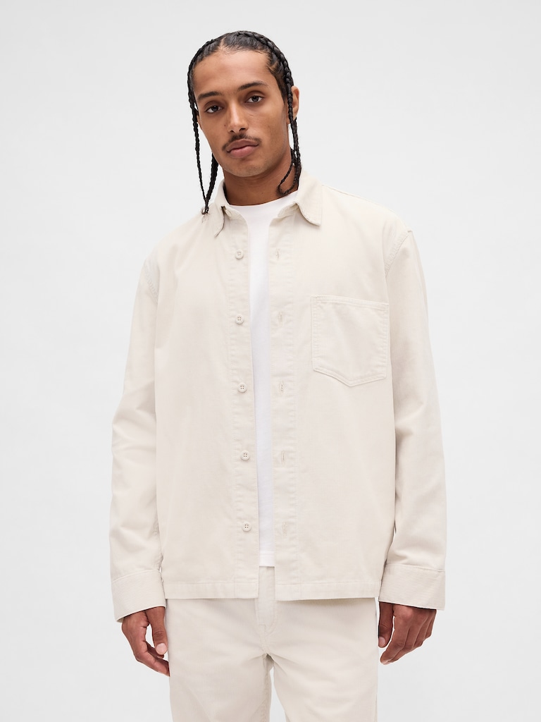 Corduroy Shirt Jacket
