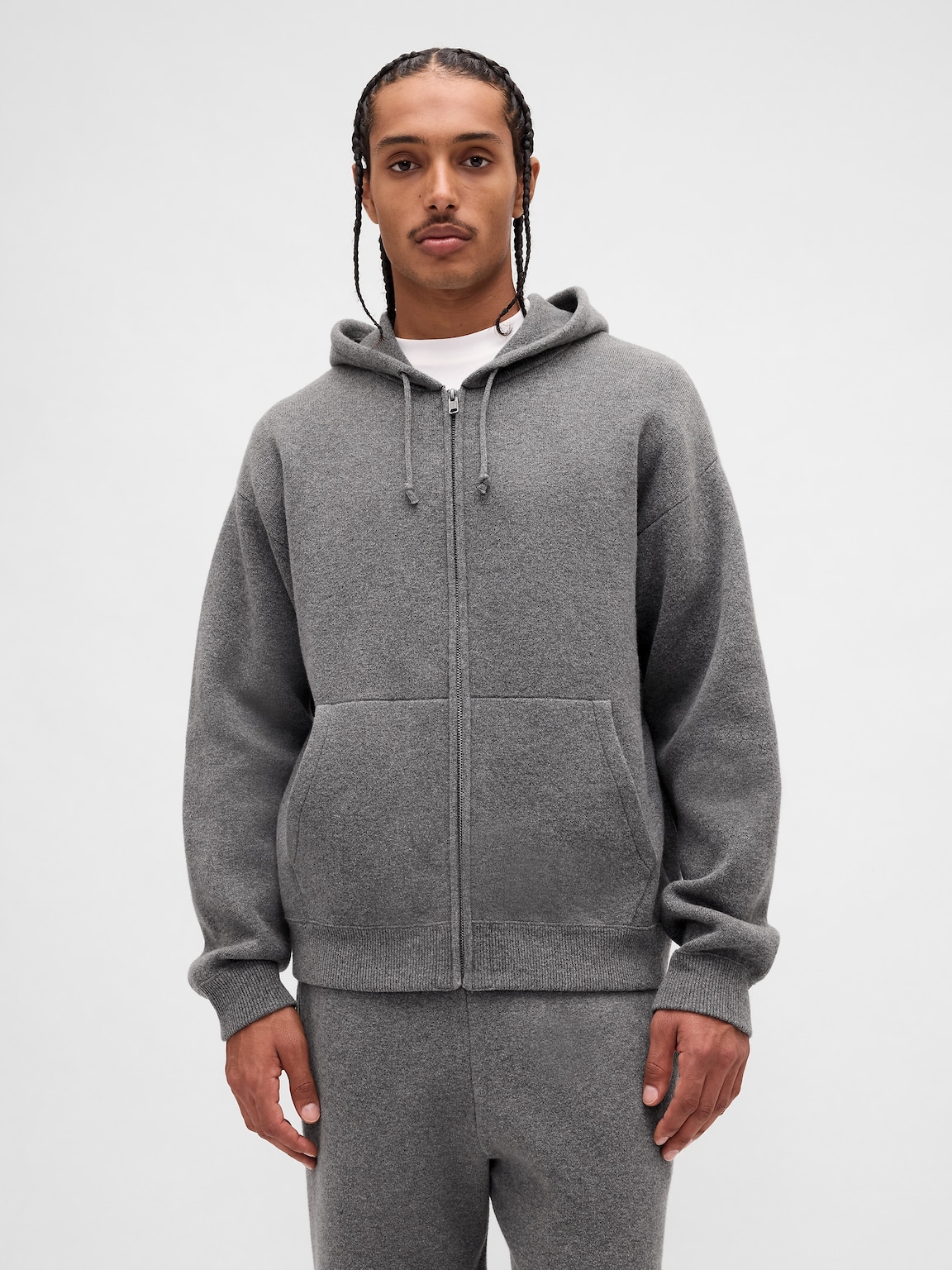 Heavyweight CashSoft Zip Sweater Hoodie