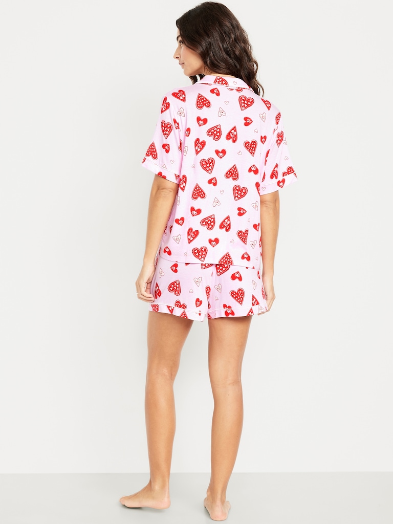 Sunday Sleep Knit Jersey Short Set