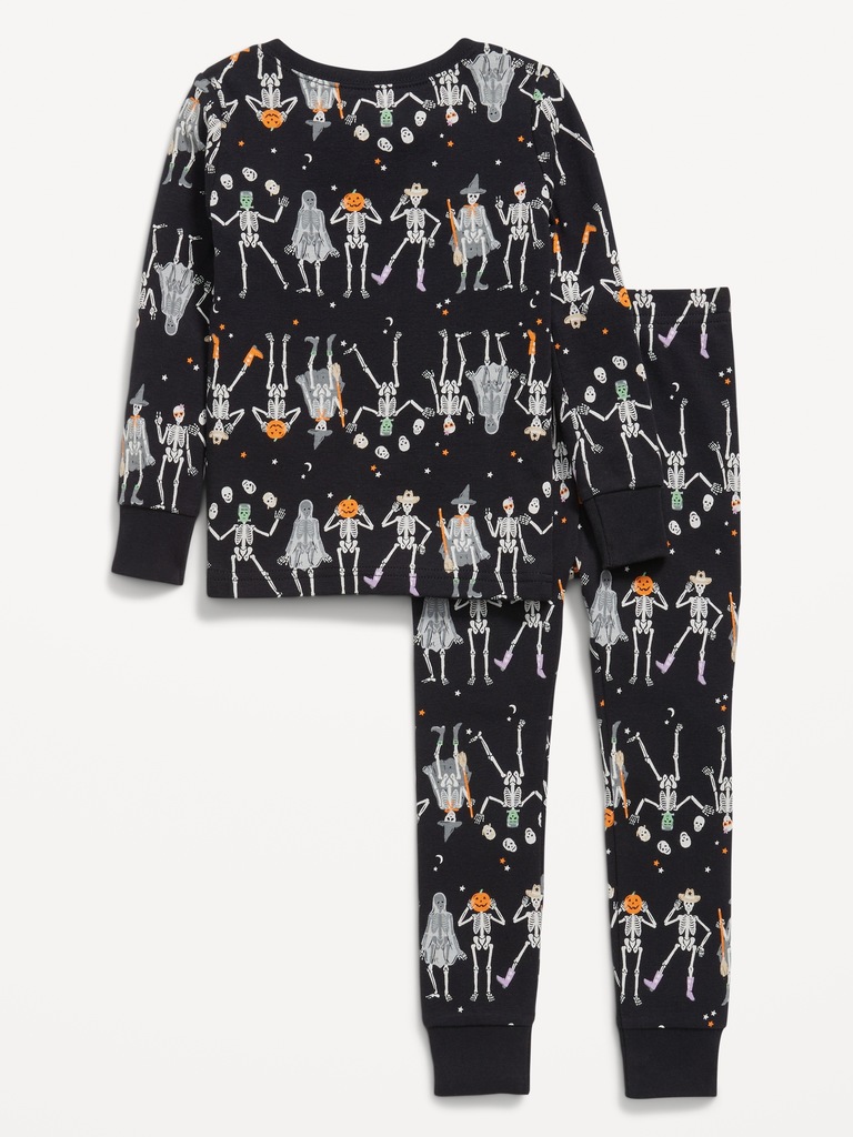 Printed Snug-Fit Pajama Set for Toddler & Baby