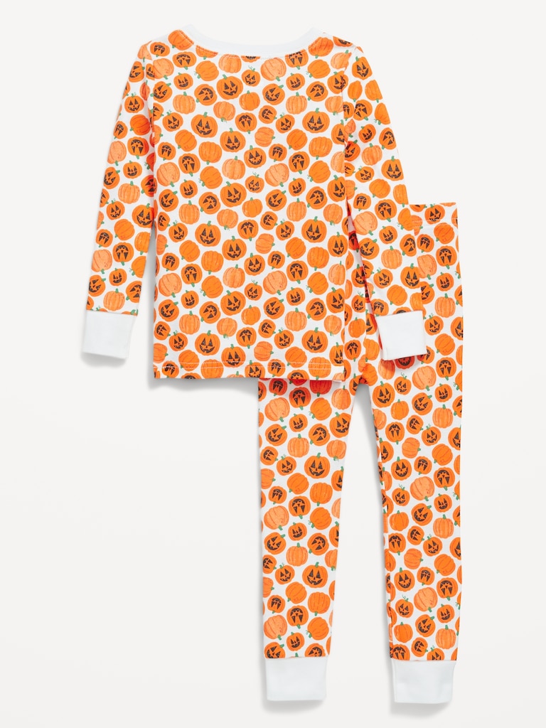 Printed Snug-Fit Pajama Set for Toddler & Baby