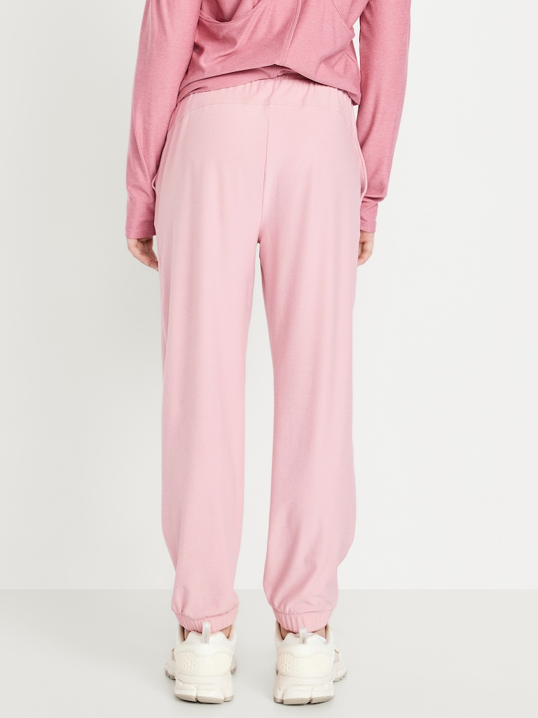 CloudMotion High-Waisted Jogger Sweatpants for Girls