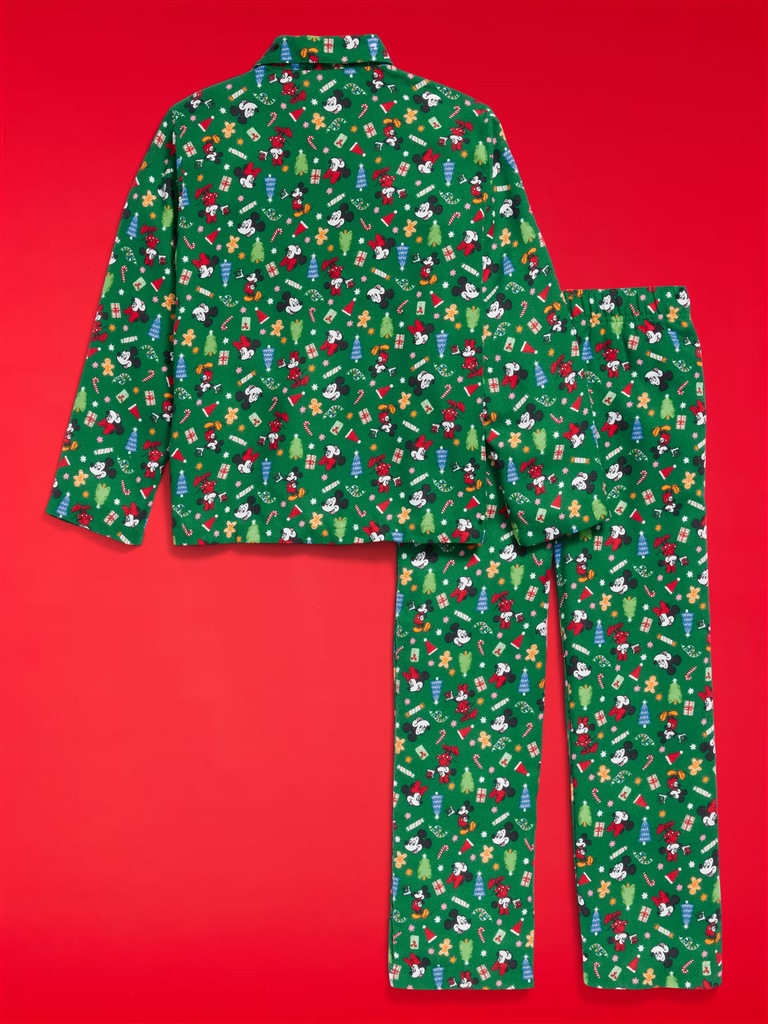 Old Navy x Disney Gender-Neutral Button-Front Graphic Pajama Set for Kids