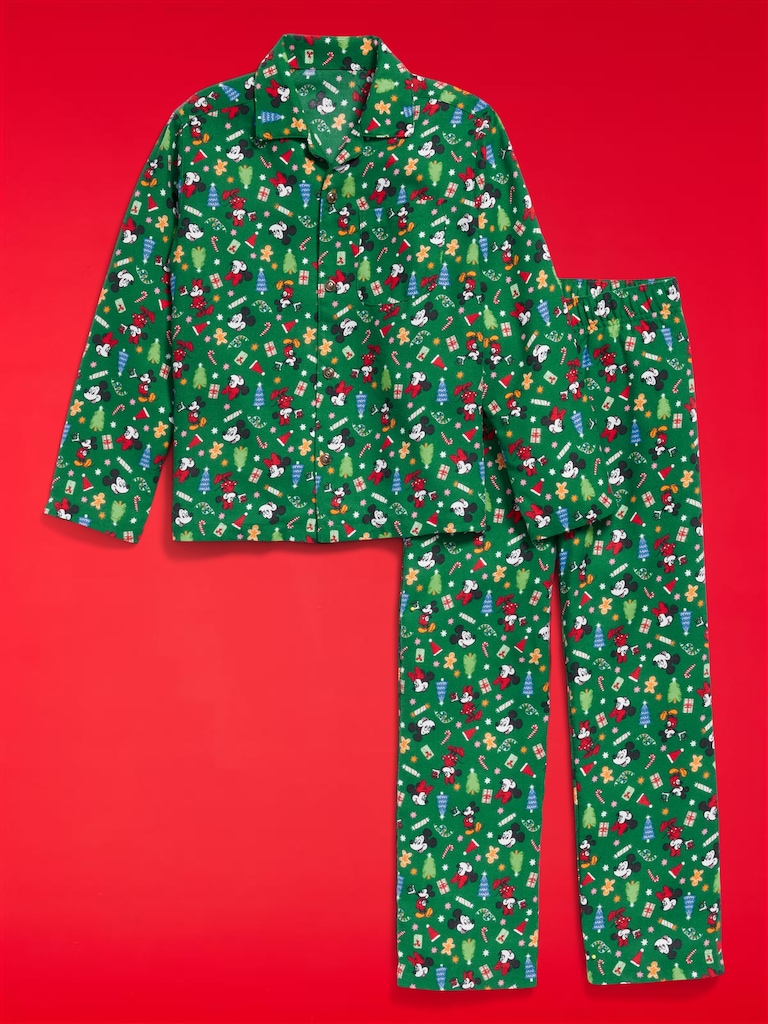 Old Navy x Disney Gender-Neutral Button-Front Graphic Pajama Set for Kids