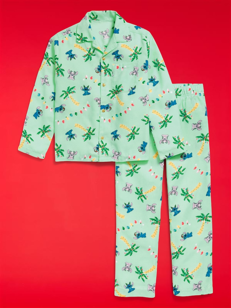 Old Navy x Disney Gender-Neutral Button-Front Graphic Pajama Set for Kids