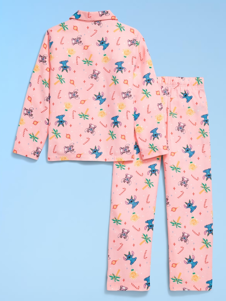 Old Navy x Disney Gender-Neutral Button-Front Graphic Pajama Set for Kids