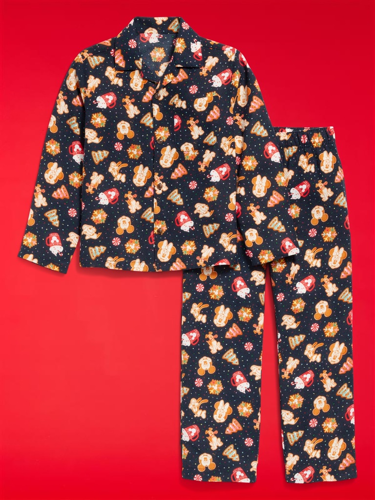 Old Navy x Disney Gender-Neutral Button-Front Graphic Pajama Set for Kids