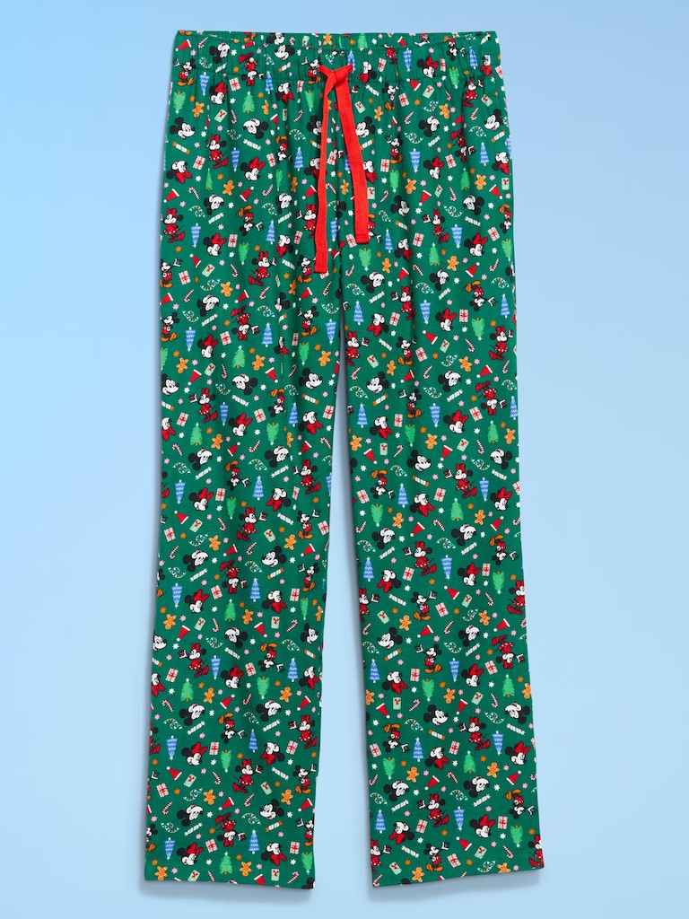 Old Navy x Disney Mid-Rise Printed Flannel Pajama Pants for Women