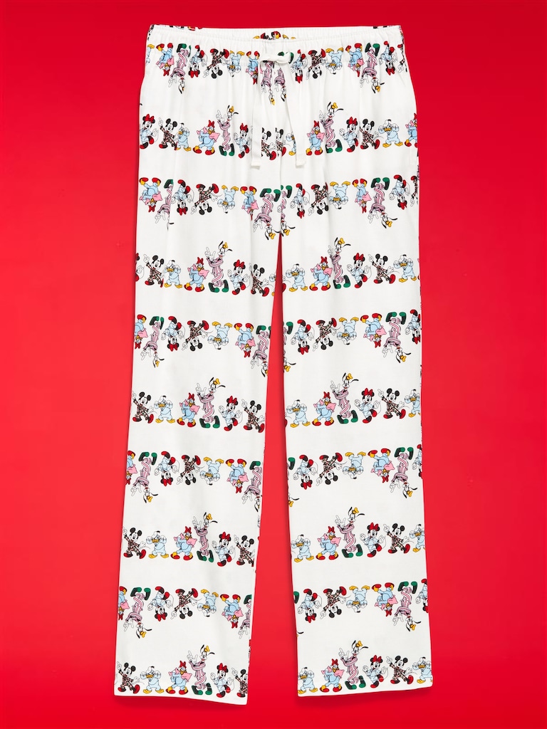 Old Navy x Disney Mid-Rise Printed Flannel Pajama Pants for Women