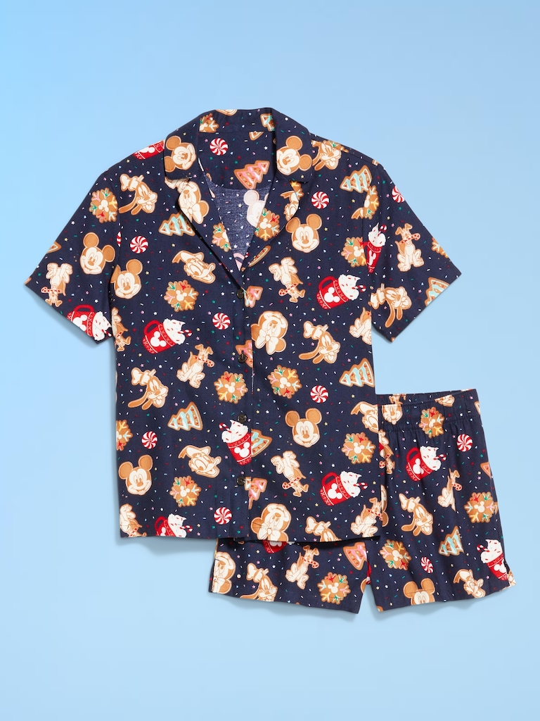 Old Navy x Disney Printed Flannel Pajama Short Set for Women