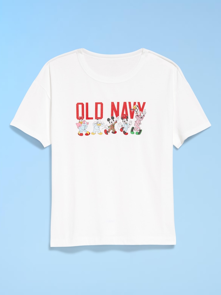 Old Navy x Disney Logo-Graphic T-Shirt for Women