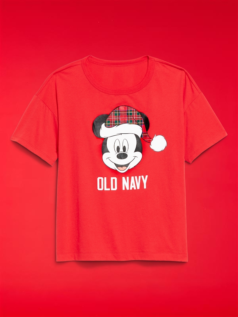 Old Navy x Disney Logo-Graphic T-Shirt for Women