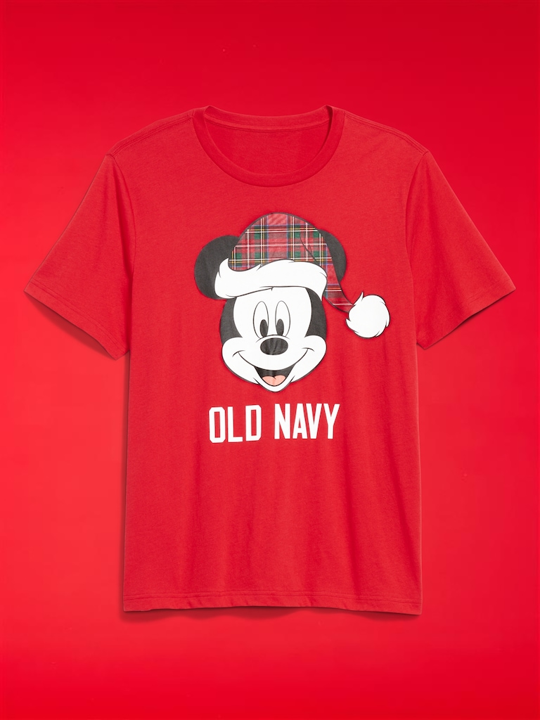 Old Navy x Disney Holiday-Graphic T-Shirt for Men