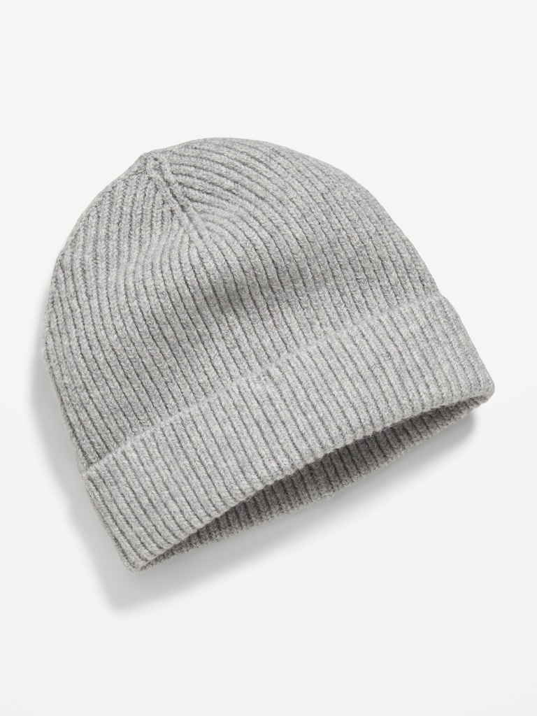Unisex Rib-Knit Cuffed Beanie for Toddler